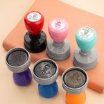 Gepersonaliseerde Well Done Portret Zelfinktende Leraar Stempel met Tekst – Bedankt voor de Leraar op Leraarsdag Motiverend Cadeau voor Leraren