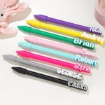 Gepersonaliseerde 3D gedrukte meerdere lettertypen naam Pen 3 stuks terug naar school Gift voor Kid Student Leraar