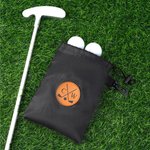 Personalisierte Golfschläger Tees Design Golf Wertsachen Tasche mit Namen und Initialen Golf Zubehör Geburtstag Geschenk für Golfspieler Liebhaber