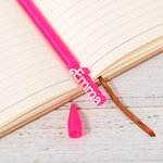 Gepersonaliseerde 3D gedrukte meerdere lettertypen naam Pen 3 stuks terug naar school Gift voor Kid Student Leraar