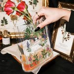 Vase à livres en acrylique transparent avec nom Décoration de bibliothèque Cadeau d'Halloween pour les amoureux des livres