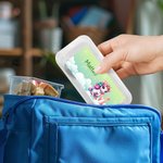 Set di posate personalizzate con nome e iniziali design dell'unicorno forchetta cucchiaio e coltello regalo di compleanno per bambini