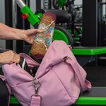 Serviette de yoga antidérapante avec nom et sac de voyage en maille Accessoires de sport Cadeau de fitness pour les amateurs de yoga