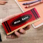 Lápiz personalizado con purpurina y diseño de crayón Borrador de pizarra con 2 rotuladores Día del Profesor Regalo de agradecimiento por la vuelta al cole para educadores