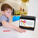 Gepersonaliseerde Potlood Boog Notebook Patroon Potlood Dispenser met Tekst Klaslokaal Decor Terug naar School Waardering Gift voor Leraar Kid