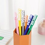 Gepersonaliseerde 3D gedrukte meerdere lettertypen naam Pen 3 stuks terug naar school Gift voor Kid Student Leraar