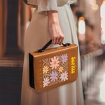 Personalised Danish Flower Bible Verses PU Leather Book Cover with Name Birthday Anniversary Gift for Christian Women