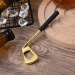 Personalised Golf Club Bottle Opener with Engraved Name Bar Accessory Bachelor Party Birthday Gift for Golf Lovers Drinking Enthusiasts