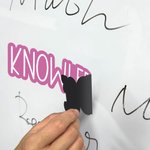 Personalised Multicolour Text Whiteboard Magnetic Label Classroom Interactive Teaching Tool Teacher's Day Back to School Appreciation Gift for Teachers