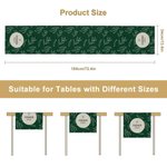 Runner da tavola personalizzato con nome della famiglia Home Decor Regalo di Natale per la famiglia e gli amici