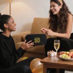 Personalized Multicolor Corduroy Makeup Toiletry Bag with Embroidered Name Daily Use Birthday Wedding Gift for Women