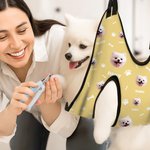 Henkilökohtainen Paws Bones Dog Cat Face Photo Pet Grooming Hammock työkalut ja nimi Pet tarvikkeet syntymäpäivälahja lemmikkieläinten omistajille ystäville