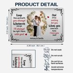 Personalized Keep This Card With You Always Photo Wallet Card with Name Valentine's Day Anniversary Gift for Couple