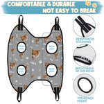 Henkilökohtainen Paws Bones Dog Cat Face Photo Pet Grooming Hammock työkalut ja nimi Pet tarvikkeet syntymäpäivälahja lemmikkieläinten omistajille ystäville