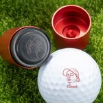 Sello personalizado para pelota de golf con foto de cara y nombre colorido regalo de cumpleaños para jugadores y aficionados al golf
