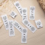 Personalised Line Pet Photo Cotton Sewing Label with Name Set of 10 Knitwear Accessories Birthday Gift for Knitting DIY Craft Pet Lovers