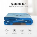 Personalized Bird Tree Branch Soft Throw Blanket with 1-12 Names Home Decor Thanksgiving Birthday Gift for Grandparents