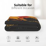 Personalized Thanksgiving Text Design Soft Throw Blanket with 5-8 Texts Home Decor Teacher's Day Thanksgiving Gift for Friend Family Teacher