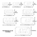 Personalized Greek Letter Cookie Cutter Sorority Birthday Gift for New Sorority Members Friends DIY Baking Lover | Callie × Affinity Licensing