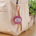 Personalized Glitter Composition Book Acrylic Keychain with Text Appreciation Week Back to School Birthday Gift for Teachers Educators