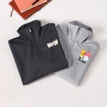 Personalized Teacher Half Zip Sweatshirt with Text Back to School Appreciation Gift for Teacher School Staff