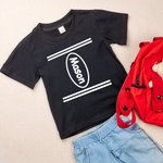 Personalized Multicolor Crayon Design Breathable 100% Cotton Kid Adult T-shirt with Text Halloween Family Outfit Party Gift for Kids Adults Teachers