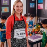 Personalized Funny Composition Book Design Apron with Text Appreciation Teach's Day Gift for Teacher