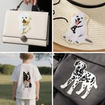Personalized Embroidered Dog Cat Pet Photo Iron-On Patch Label Pet Party Birthday Gift for Pet Lover Owner Sewing Enthusiasts