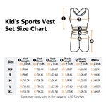 Personalised Rhinestone Glitter Name Kid's Sports Waistcoat Set Daily Training Competition Day Gift for Cheerleaders Girls