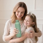 Borraccia termica in acciaio inossidabile personalizzata con nome inciso idea regalo per compleanno o anniversario per famiglia e amici