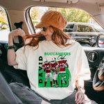 Personalized American Football Photo Collage 100% Cotton T-shirt with Name and Number Game Day Club Gift for Football Players