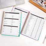 Henkilökohtainen matkakartta 2026 Planner A5 kalenteri Planner Notebook nimi ja otsikko Travel vuosipäivä lahja matkailijoille Valmistuneet