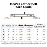 Personalized I Liked You Holding Hands Men's Casual Buckle Leather Belt with Engraved Name Birthday Valentine's Day Gift for Husband Boyfriend