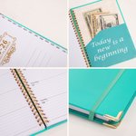 Henkilökohtainen matkakartta 2026 Planner A5 kalenteri Planner Notebook nimi ja otsikko Travel vuosipäivä lahja matkailijoille Valmistuneet