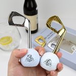 Personalised Golf Theme Design Bottle Opener with Initial and Name Birthday Anniversary Gift for Beer Lovers Golf Enthusiasts