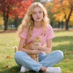 Personalized Embroidered Pet Photo T-shirt Sweatshirt Hoodie with Name Daily Wear Birthday Pet Memorial Gift for Pet Lover Owner