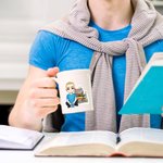 Personalized Flower Book Cartoon Character Waterproof Stickers with Name Back to School Birthday Gift for Book Lovers