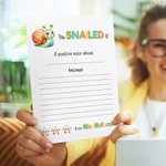 Personalisierte Tiger Schnecke Biene Brag Notizblock mit 40/80 Seiten und Text zurück zu Schule Lehrer Tag Wertschätzung Geschenk für Lehrer