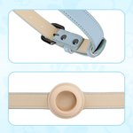 Personalized Line Style Dog Cat Design Pet Collar with Air Tag Holder and Name Outdoor Accessories Pet Party Birthday Gift for Pet Owners