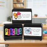 Personalized Teacher Theme Bow Spot Neon Decal Pencil Dispenser with Text Classroom Decor Back to School Appreciation Gift for Teacher Kid