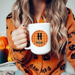 Personalized Cartoon Cherry Pumpkin Stickers Labels with Name and Initial Set of 2 Gift Decor Halloween Party Favors for Family Friend Kid