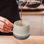 Taza de cerámica esmaltada personalizada de 500 ml con efecto degradado y grabado del nombre regalo de cumpleaños para familia y amigos