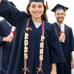 Ruban tressé bicolore avec nom de l'année et de l'école Cadeau de fin d'études pour les diplômés