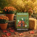 Personalized Pumpkin House Garden Vertical Metal Sign with Name and Title Garden Decor Halloween Gift for Grandparents Gardening Lovers