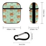 Personalised Multicolor Paw Print Name Earphone Case with 1-4 Photos for AirPods 1/2/3/4/Pro/Pro 2 Samsung Galaxy Buds Birthday Gift for Pet Lovers