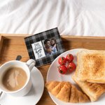 Personalized You Are the Greatest Hero Buffalo Plaid Design Ceramic Coaster with Photo Birthday Father's Day Christmas Gift for Dad