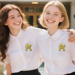 Personalized Poodle Shape Soror Name Brooch Pin Sorority Accessories Bid Day Sorority Initiation Gift for Sister Friend