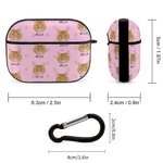 Personalised Multicolor Paw Print Name Earphone Case with 1-4 Photos for AirPods 1/2/3/4/Pro/Pro 2 Samsung Galaxy Buds Birthday Gift for Pet Lovers