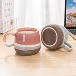 Taza de cerámica esmaltada personalizada de 500 ml con efecto degradado y grabado del nombre regalo de cumpleaños para familia y amigos