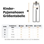 Personalisierte Foto Pyjamahose mit Kordelzug und Karo-Design in Verschiedenen Mustern Halloween Weihnachten Geburtstag Geschenk für Kinder Familie